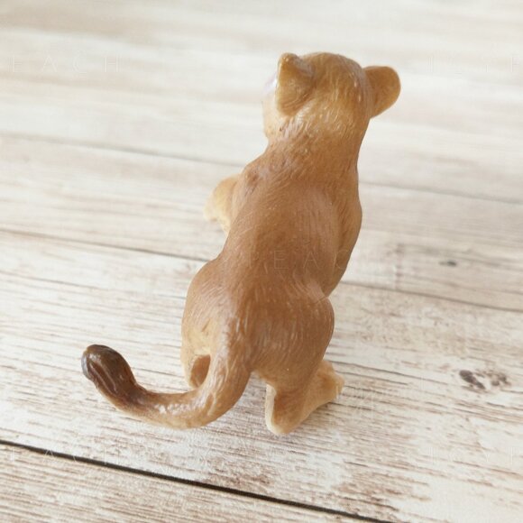 Schleich Lion Cub 2003 Retired Wildlife Figure 14330 Savanna Predator Wild Cat - Picture 8 of 11